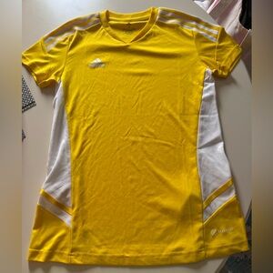 yellow adidas jersey women’s x-small